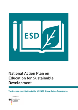 1. the National Action Plan on Education for Sustainable Development 5