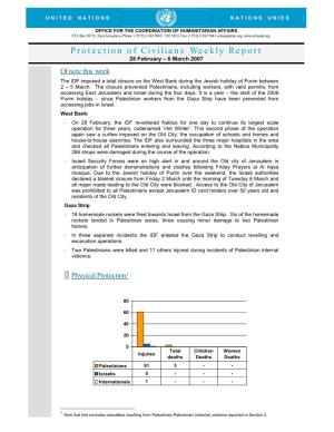 Protection of Civilians Weekly Report