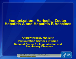 Hepatitis B Vaccines