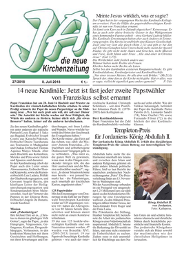 Kirchenzeitung Die Neue