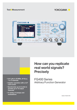 How Can You Replicate Real World Signals? Precisely