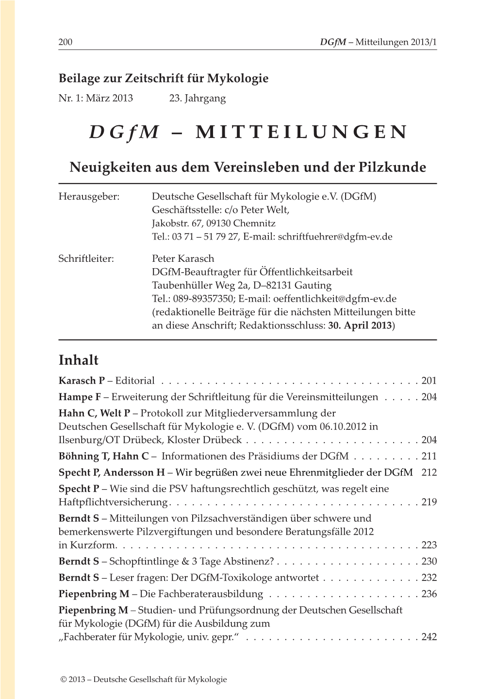 Dgfm-Mitteilungen-2013-1.Pdf 4,29 MB