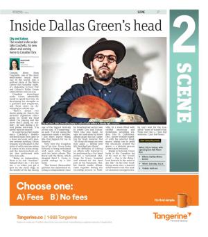 Inside Dallas Green's Head