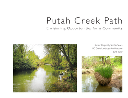 Putah Creek Path Envisioning Opportunities for a Community