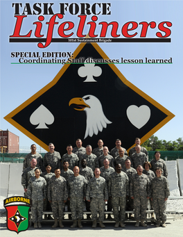 Special Edition: Coordinating Staff Discusses Lesson Learned in This Issue