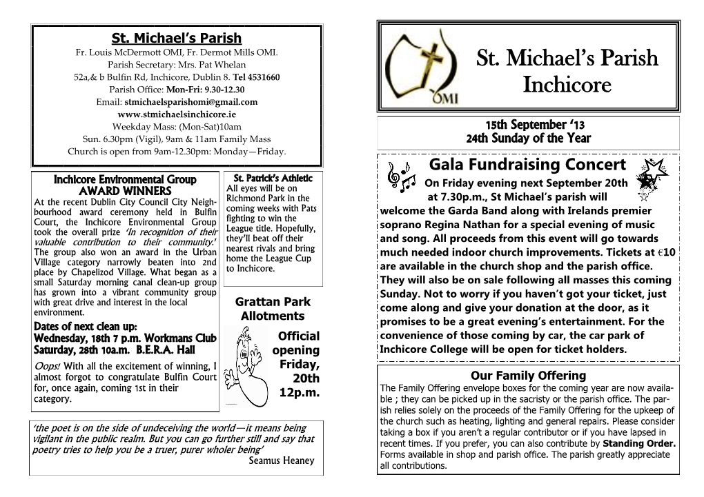 St. Michael's Parish Inchicore