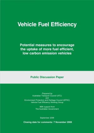 Vehicle Fuel Efficiency