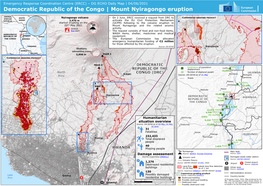 Democratic Republic of the Congo | Mount Nyiragongo Eruption