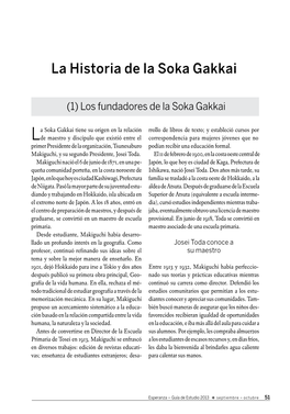 La Historia De La Soka Gakkai