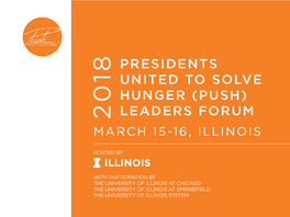 Push) Leaders Forum 2018 March 15-16, Illinois