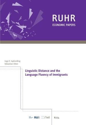 Linguistic Distance and the Language Fluency of Immigrants