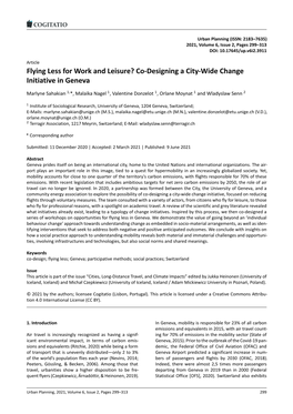 Co-Designing a City-Wide Change Initiative in Geneva