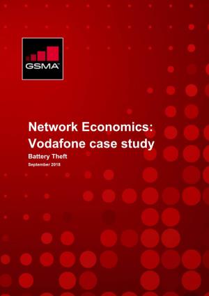 Network Economics: Vodafone Case Study