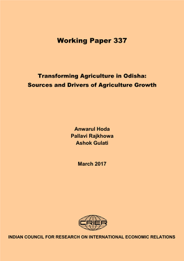 Working Paper 337