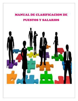 Manual De Clasificacion De Puestos Y Salarios