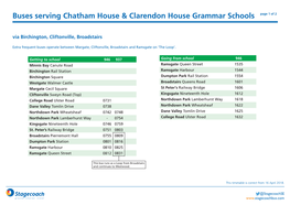 Buses Serving Chatham House & Clarendon House Grammar Schools