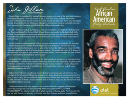 John Gilliam African American