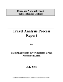 Bald River/North River/Ballplay Creek Assessment Area