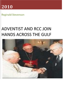 2010 Adventist and Rcc Join Hands Across the Gulf