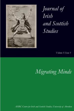 Journal of Irish and Scottish Studies Migrating Minds