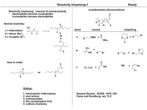 Reactivity Umpolung-1