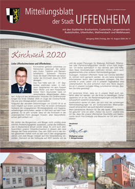 Kirchweih 2020