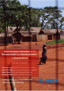 Socio-Economic Assessment in the Refugees Camps and Hosting Districts of Kigoma Region