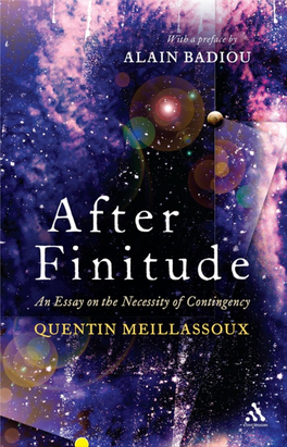 After Finitude Also Available from Continuum