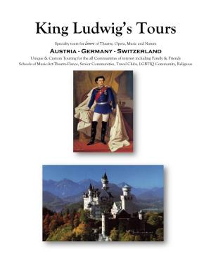 King Ludwig's Tours