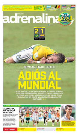 Neymar, Fracturado