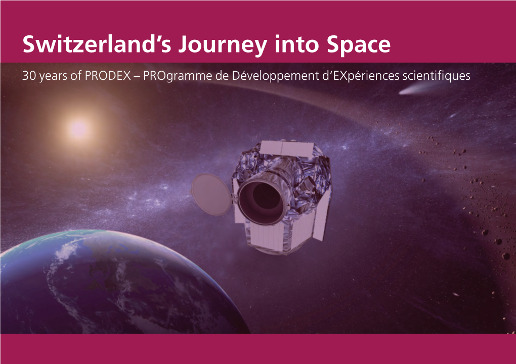 Switzerland's Journey Into Space