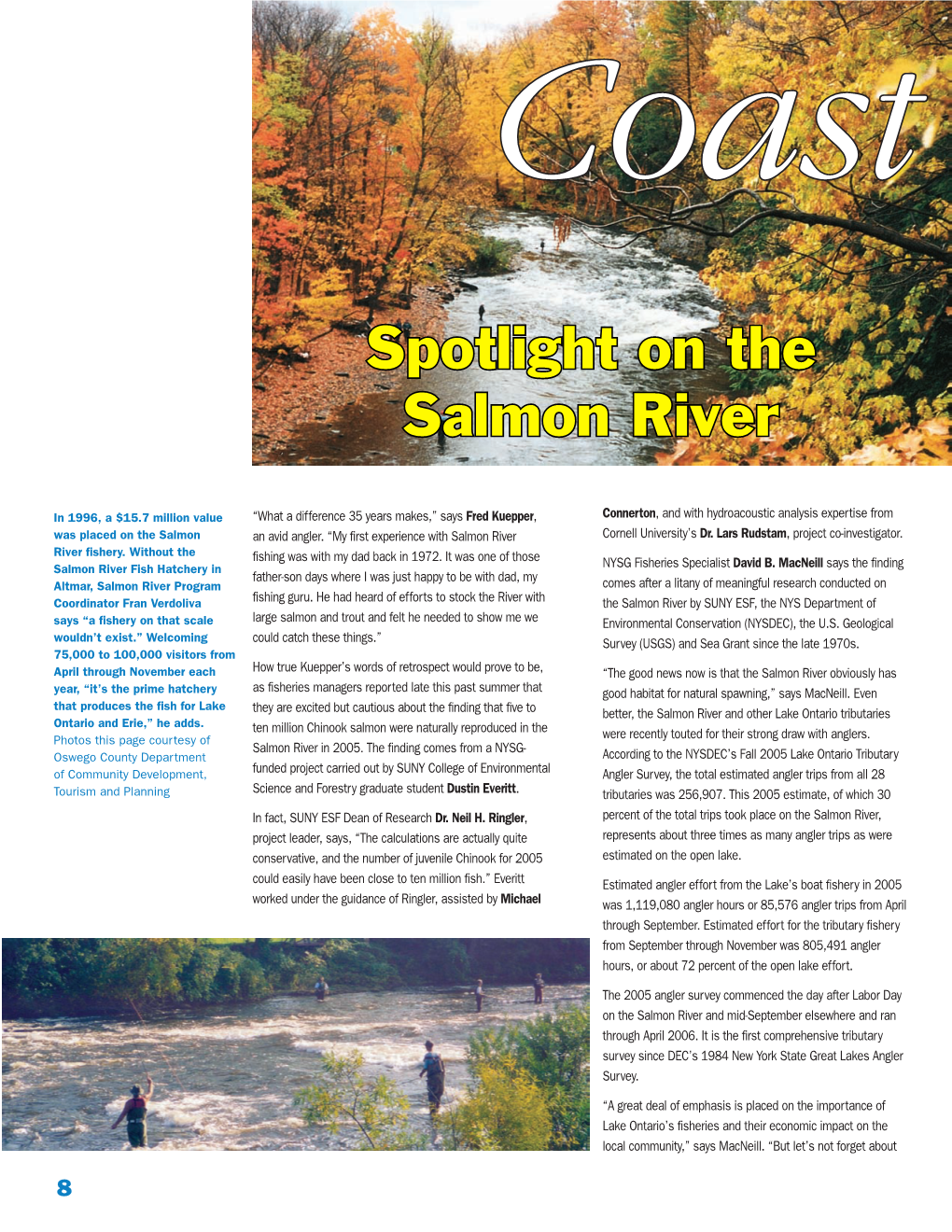 Spotlight on the Salmon River