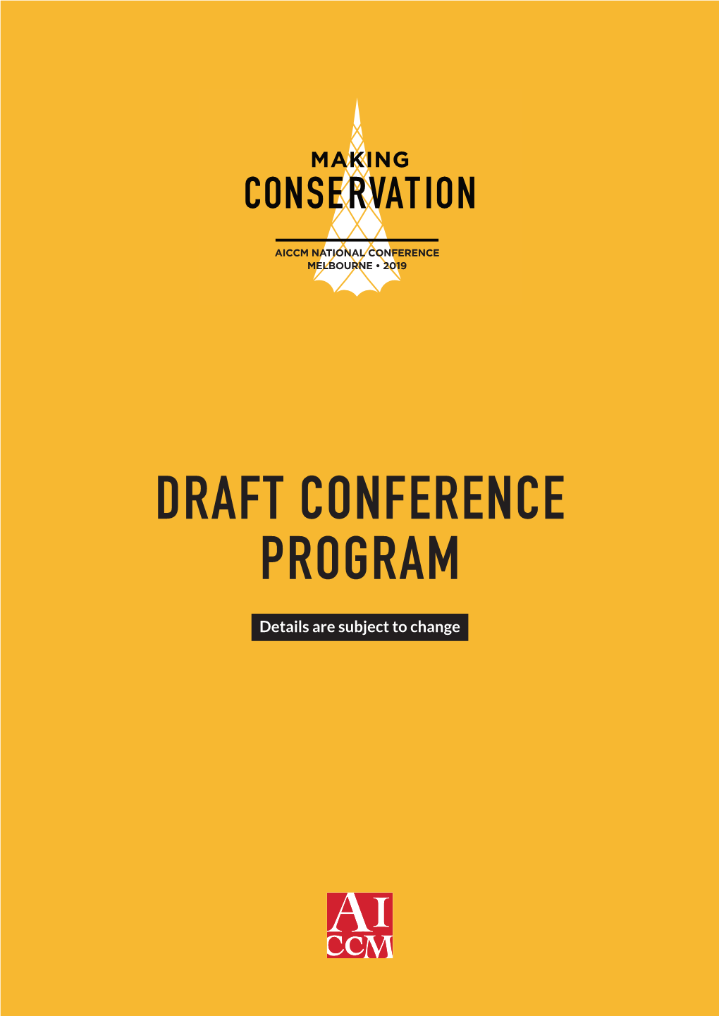 Draft Conference Program