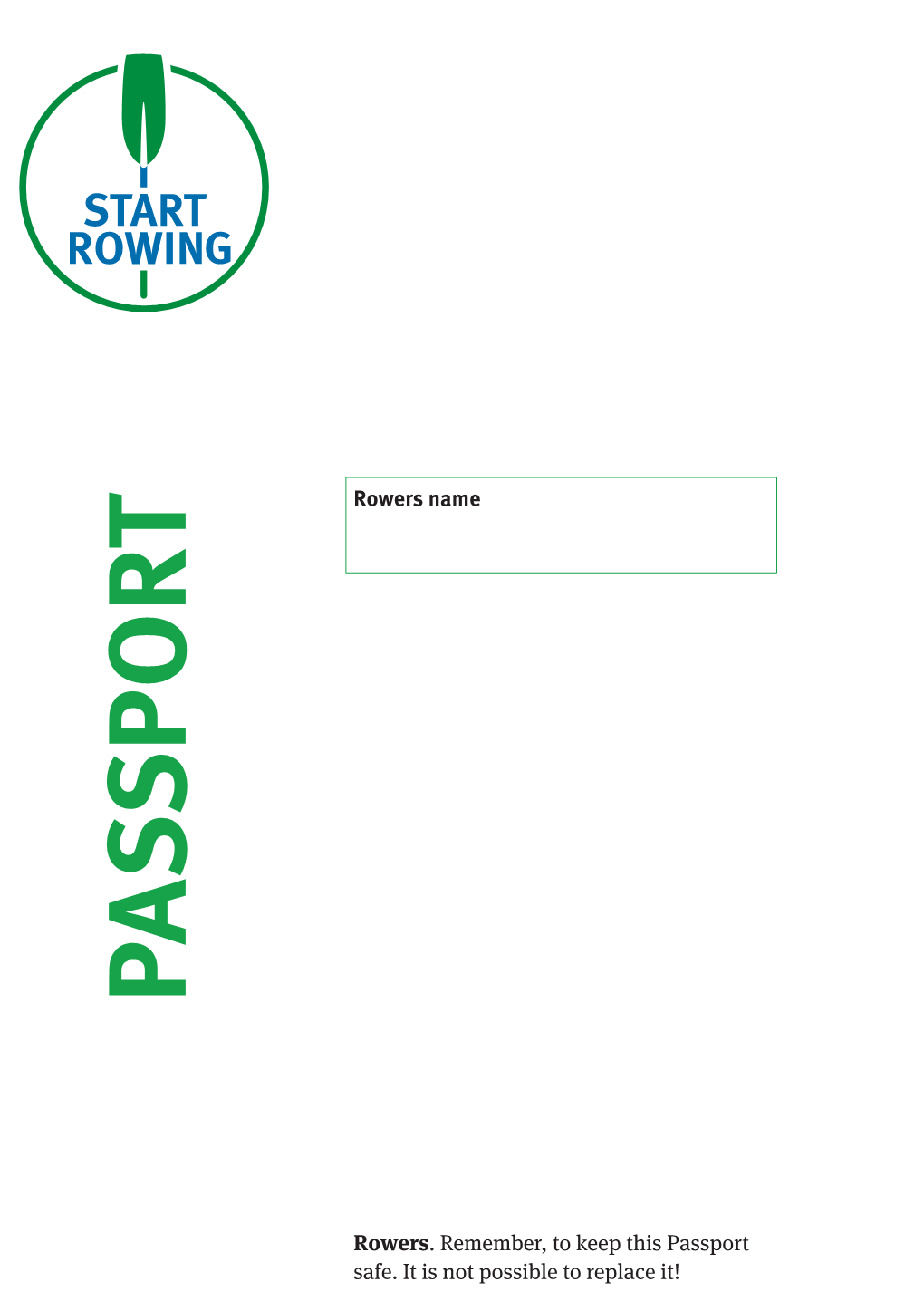 Start Rowing Passport