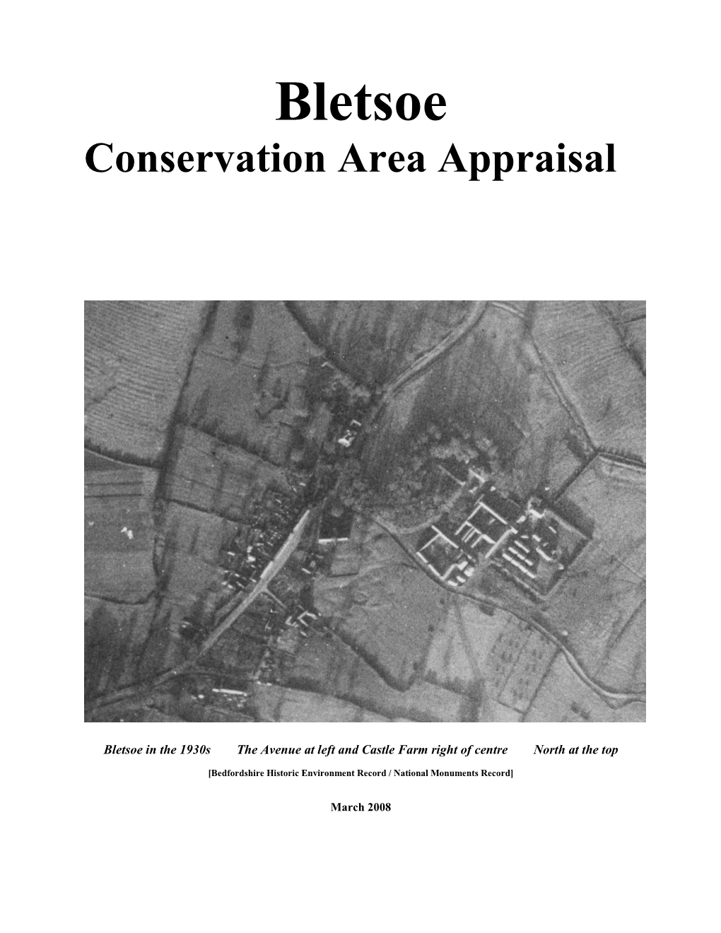 Conservation Area Appraisal