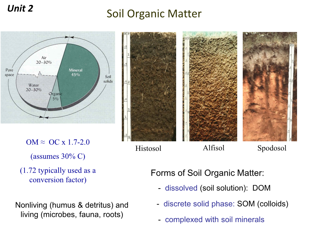 Soil Organic Matter