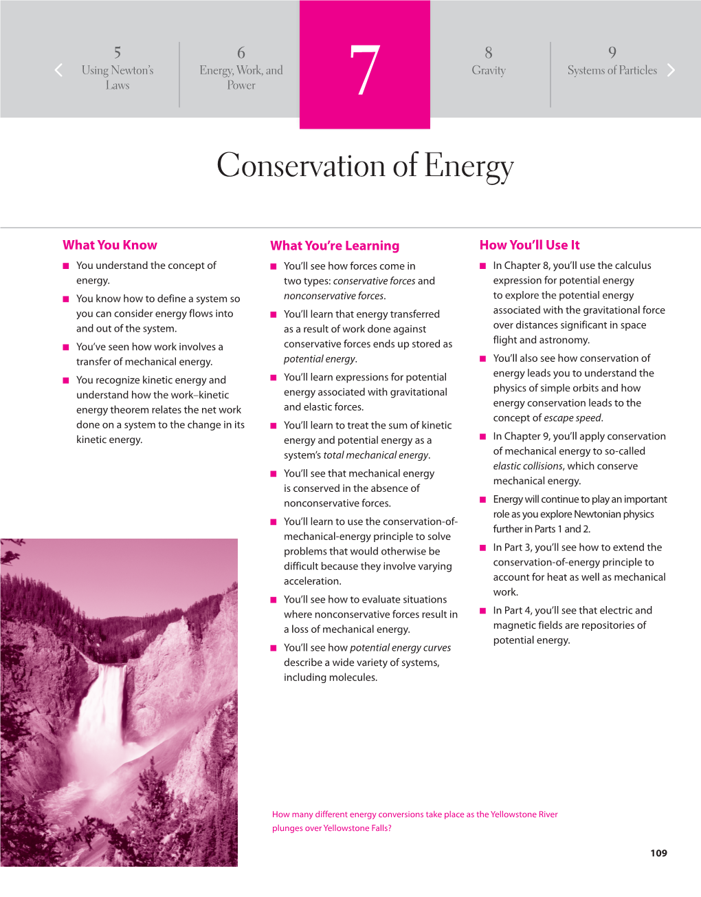 Conservation of Energy