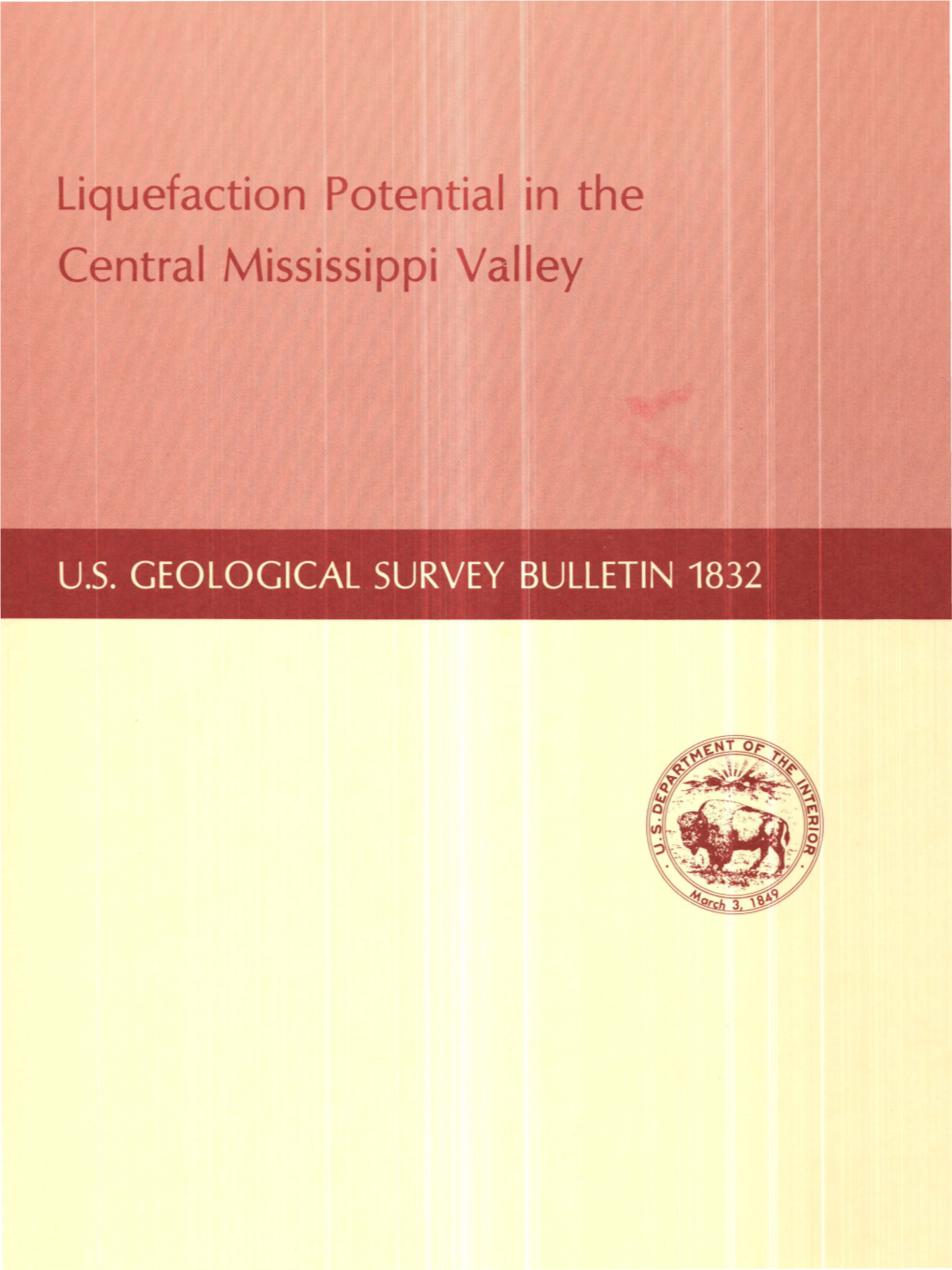 Liquefaction Potential in the Central Mississippi Valley