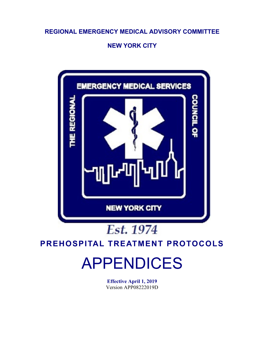 REMAC Prehospital Treatment Protocols