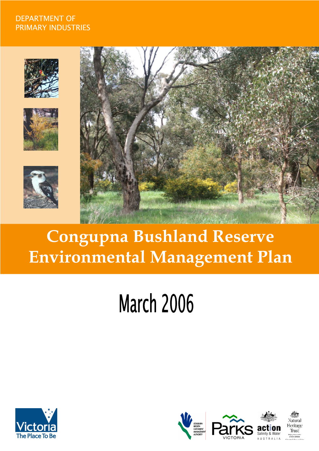 Congupna Bushland Reserve Environmental Management Plan