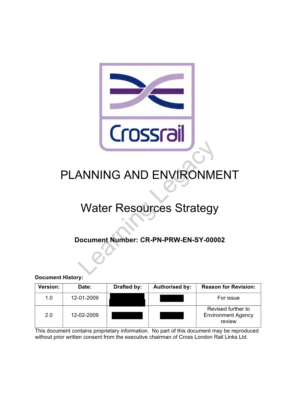 Crossrail Learning Legacy