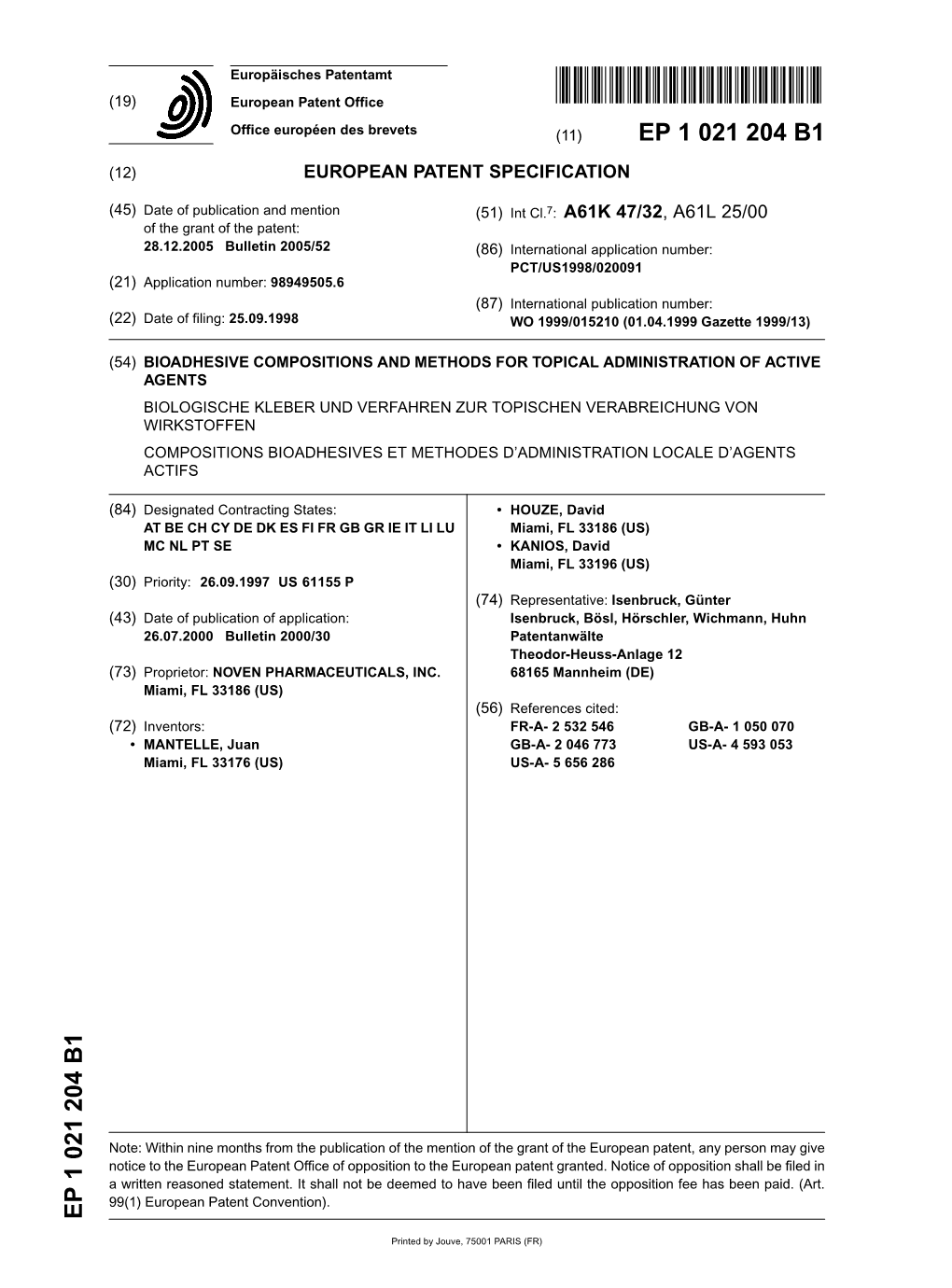 European Patent Office