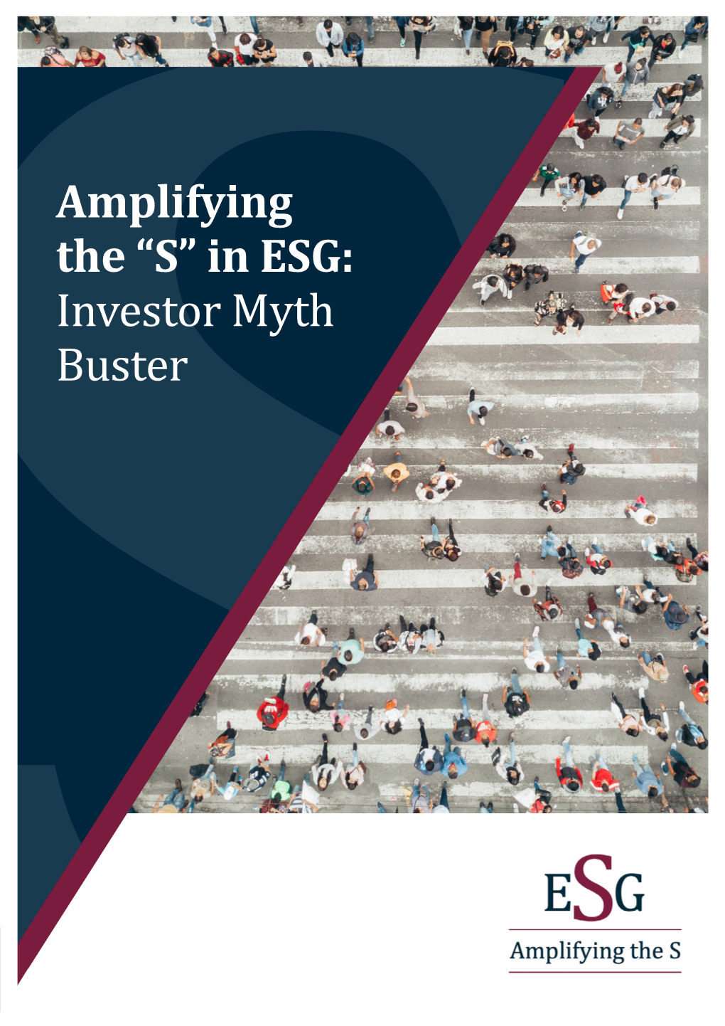In ESG: Investor Myth Buster Table of Contents