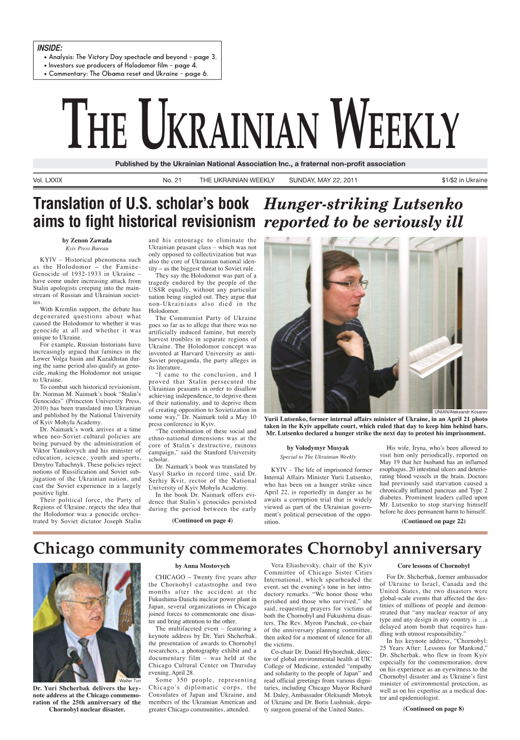 The Ukrainian Weekly 2011, No.21