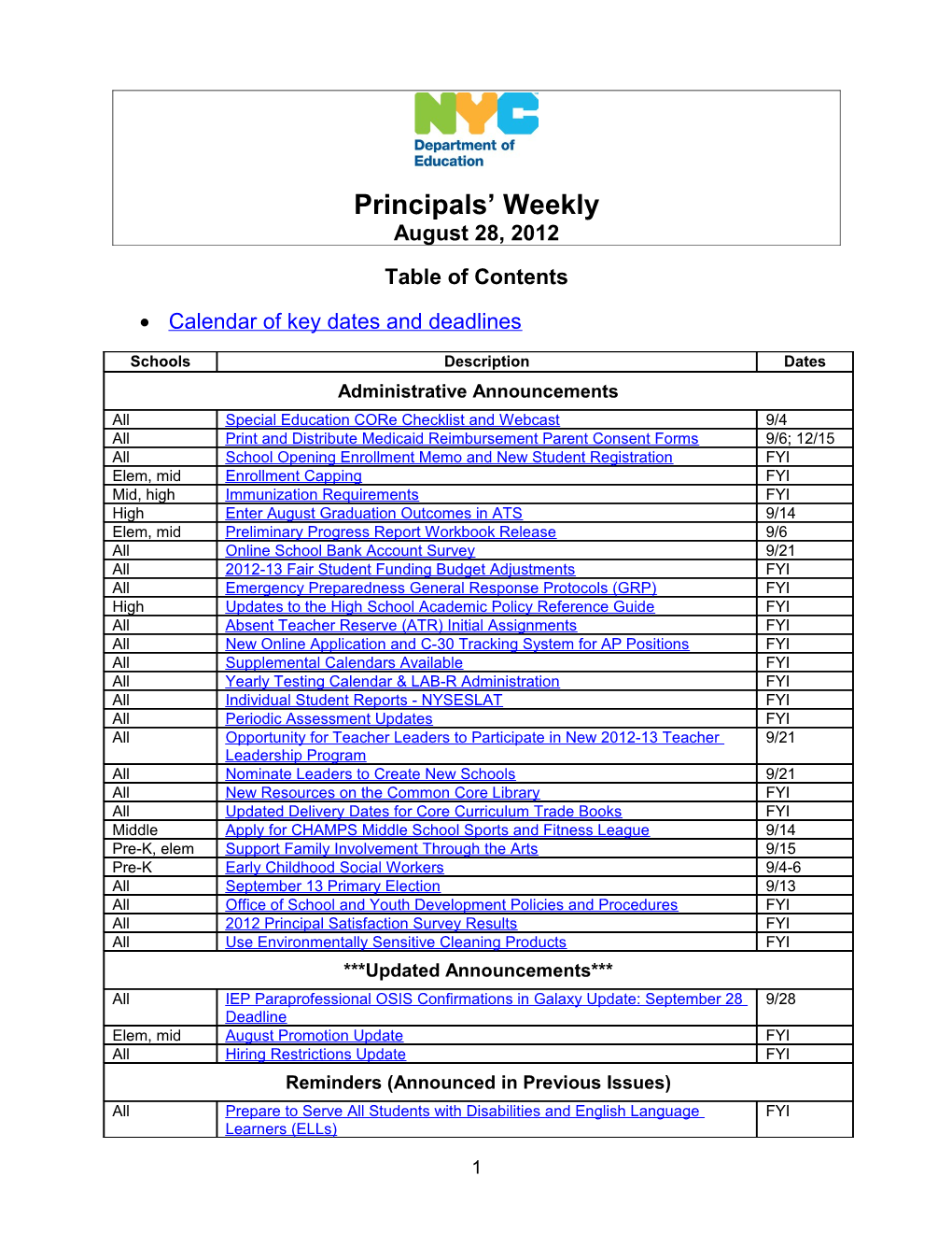 Grants, Professional Development and Student Opportunities s1