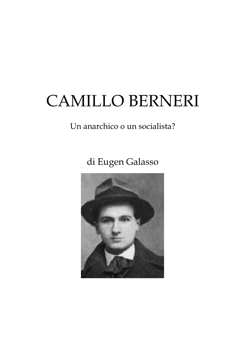 Camillo Berneri