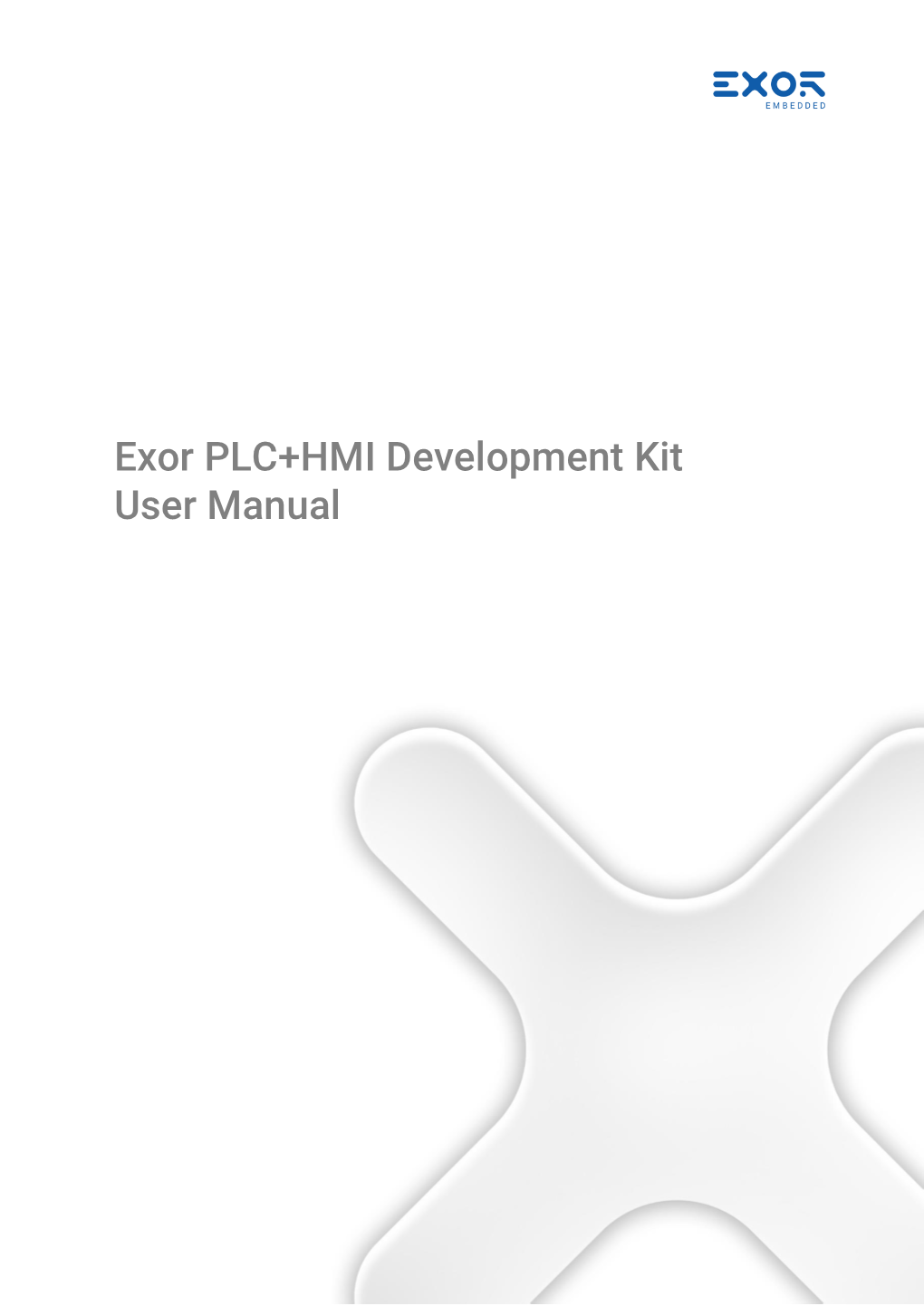 Exor PLC+HMI Development Kit User Manual