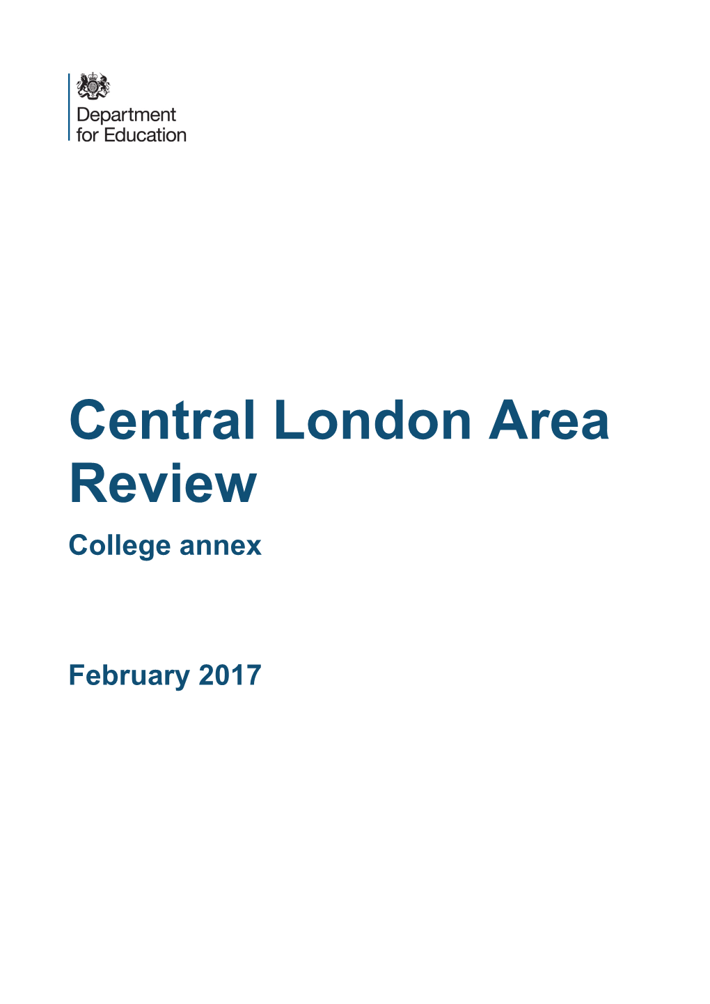 Central London Area Review College Annex