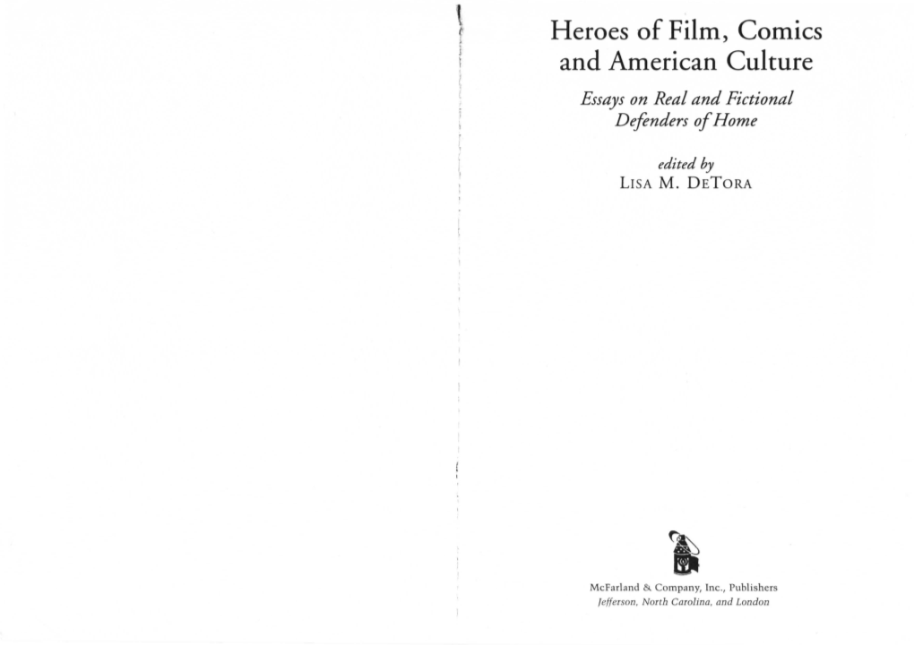 Heroes of Film, Comics and American Culture 13