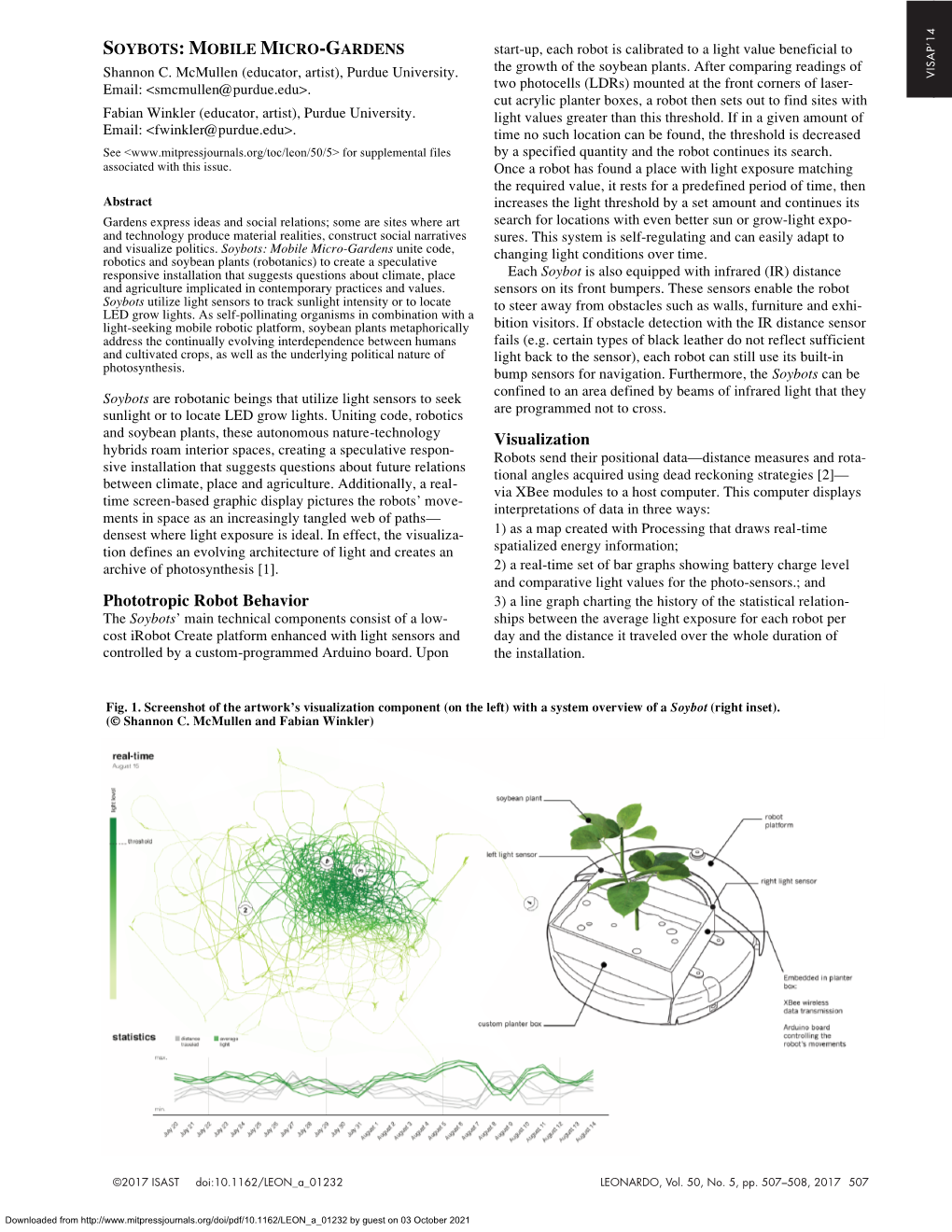 Pdf/10.1162/LEON a 01232 by Guest on 03 October 2021 Ments in Space As an Increasi an As Space in Ments Screen Time Real a Additionally, Agriculture